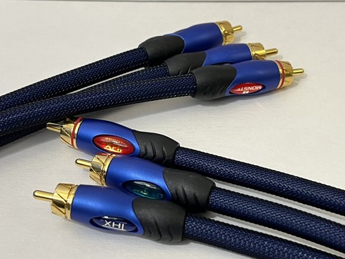 Monster THX Certified Audio/Visual Cable w/Gold RCA Connectors 4FT - Picture 4 of 6