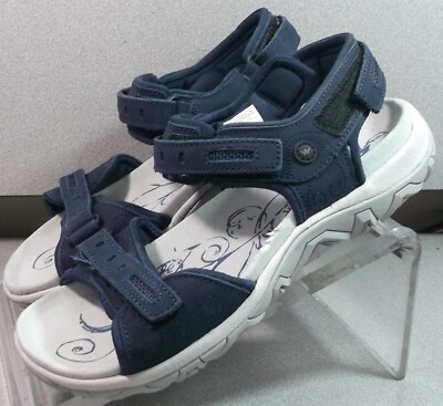 LAGOONA LARMSP60 WOMEN SHOE 9 M (EURO 39) NAVY NUBUCK BY ALLROUNDER BY MEPHISTO