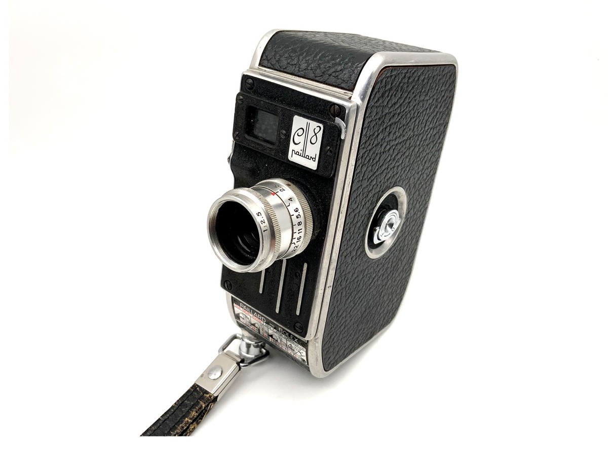 Bolex Paillard E8 Film Camera With Lytar 1:2.5 F=12.5Mm