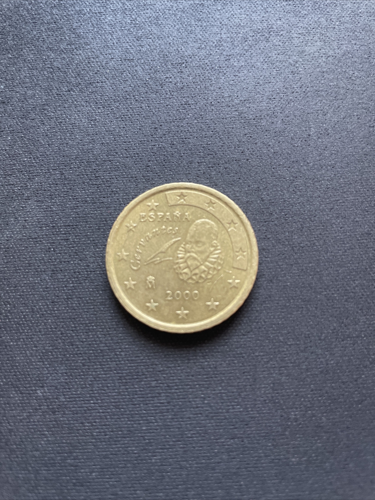 Pièce 50 Centimes Espagne Cervantes 2000 Valeur piece de 50 centimes roi d'espagne 2000 España Cervantes | eBay