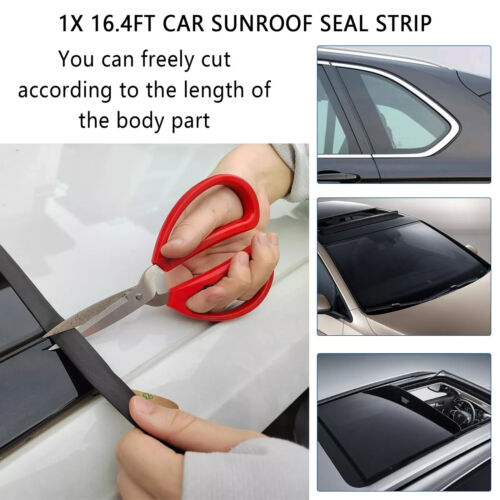Car Windshield Seal StripFlexible Rubber Seal Strip Sunroof Seal StripMultifu... - Picture 3 of 6