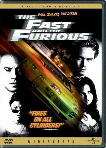 The Fast and the Furious - Widescreen Edition (DVD, 2002) Good-FREE SHIPPING - Picture 1 of 1