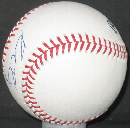 Robbie Ray MLB Autografo Certificato Firmato MLB Palla Baseball Auto Giants Mariners - Foto 4 di 5