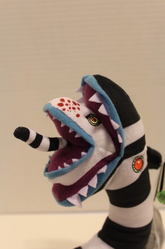 Neu! Beetlejuice Beetlejuice 2 Just Play kleiner Plüsch-Sandwurm 8 Zoll Neu mit Etikett - Bild 2 von 10