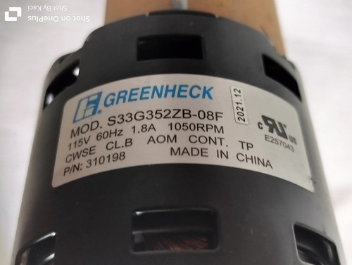 New. Greenheck 8 Watt 115v Motor to Supply Air Flow - Picture 2 of 4
