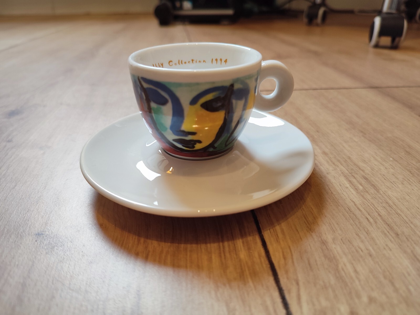 illy Art Collection 1993 Face Italiane Espresso Sandro Chia 1 cup