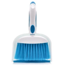 Mini Dustpan and Brush Set Small Hand Broom and Dust Pan for Desk Table Kitchen