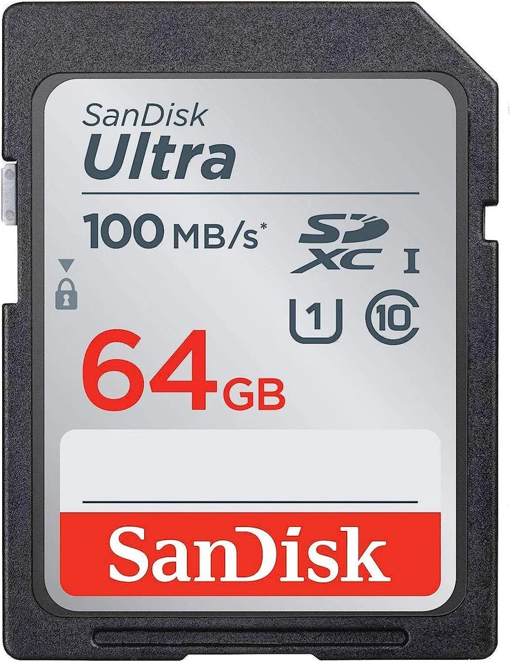 SanDisk Ultra 64GB SDXC Memory Card, Up to 100 MB/s, Class 10, UHS-I UK SD - Image 3 of 4