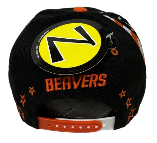 Zephyr NCAA Oregon State Beavers "Stars & Stripes" Flat Bill SnapBack Hat NWT - Picture 4 of 6