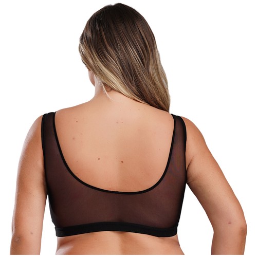 Women Bra Collection Lingerie Nightwear Vest Top Tank Sleepwear Plus Size Mesh - Picture 17 of 33