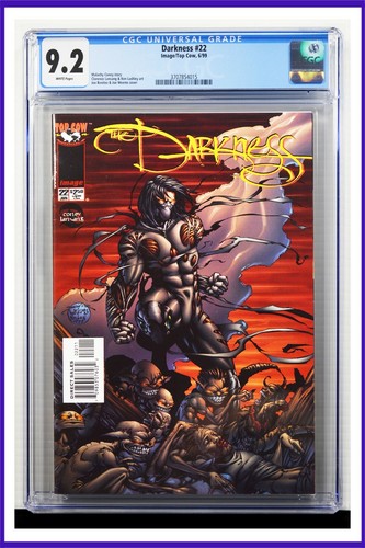 Darkness #22 CGC Graded 9.2 Image/Top Cow June 1999 White Pages Comic Book