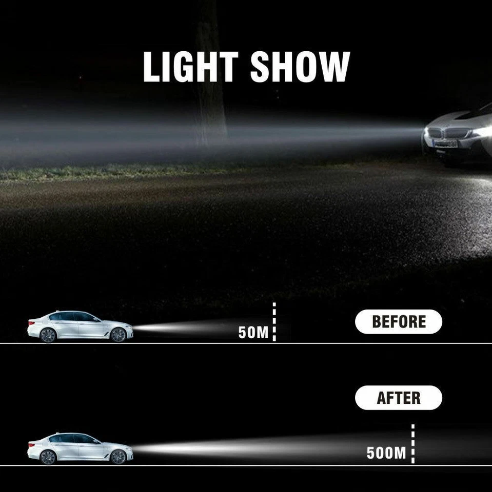 Set of 2 6000K D2S D2R D2C HID Xenon Bulbs Factory Headlight HID Replacement - Image 4 of 4