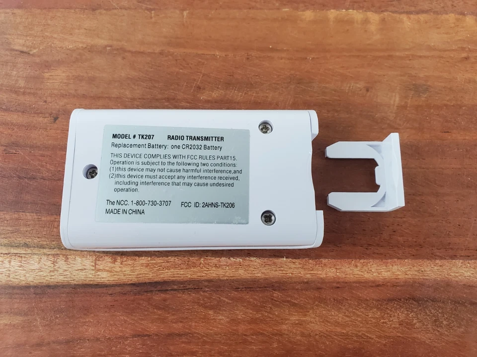 OEM Genuine WESTINGHOUSE #TK207  Power Outlet  Remote Control Only - TESTED - Image 3 of 3