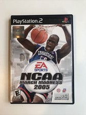 NCAA March Madness 2005 (Sony PlayStation 2, 2004) PS2 W/Manual