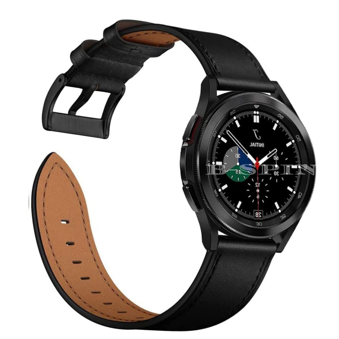 Genuine Leather Watch Band Strap For Samsung Galaxy Watch 5 4 42 40