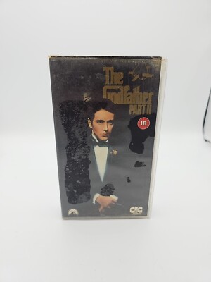 The Godfather Part II (2) Robert De Niro - Al Pacino - PAL VHS Video Tape (T413)