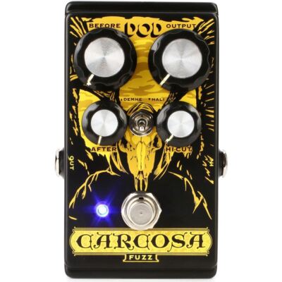 DOD Carcossa Fuzz ギターエフェクター Amazon.com: Digitech DOD-CARCOSA Carcosa Analog Fuzz Pedal