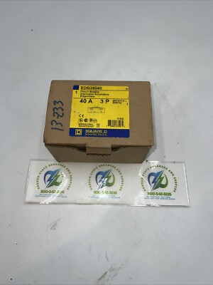 NNB - Square D - EDB34030 - Molded Case Circuit Breaker - 30A, 3-Phases, 480V