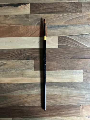 Daler Rowney System 3 Acrylic Brush Flat No. 2 Long Handle