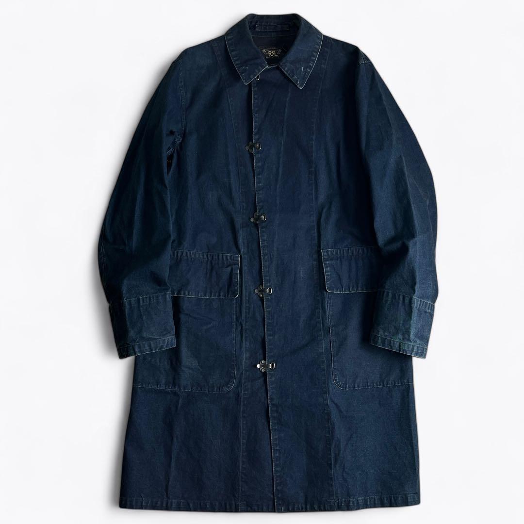 ジャケット・アウター RRL Double RL Indigo Fireman Coat RRL Double RL Indigo Fireman Coat