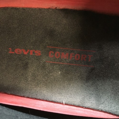 Levis Slippers Mens 11 Slip On Moccasins Black Canvas Comfort Moc Toe Low - 第 13/16 張圖片