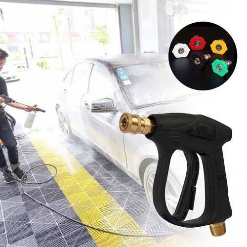 1/4" Snow Foam Lance Cannon Soap Bottle Sprayer Pressure Washer Gun Jet Car Wash - Picture 3 of 27
