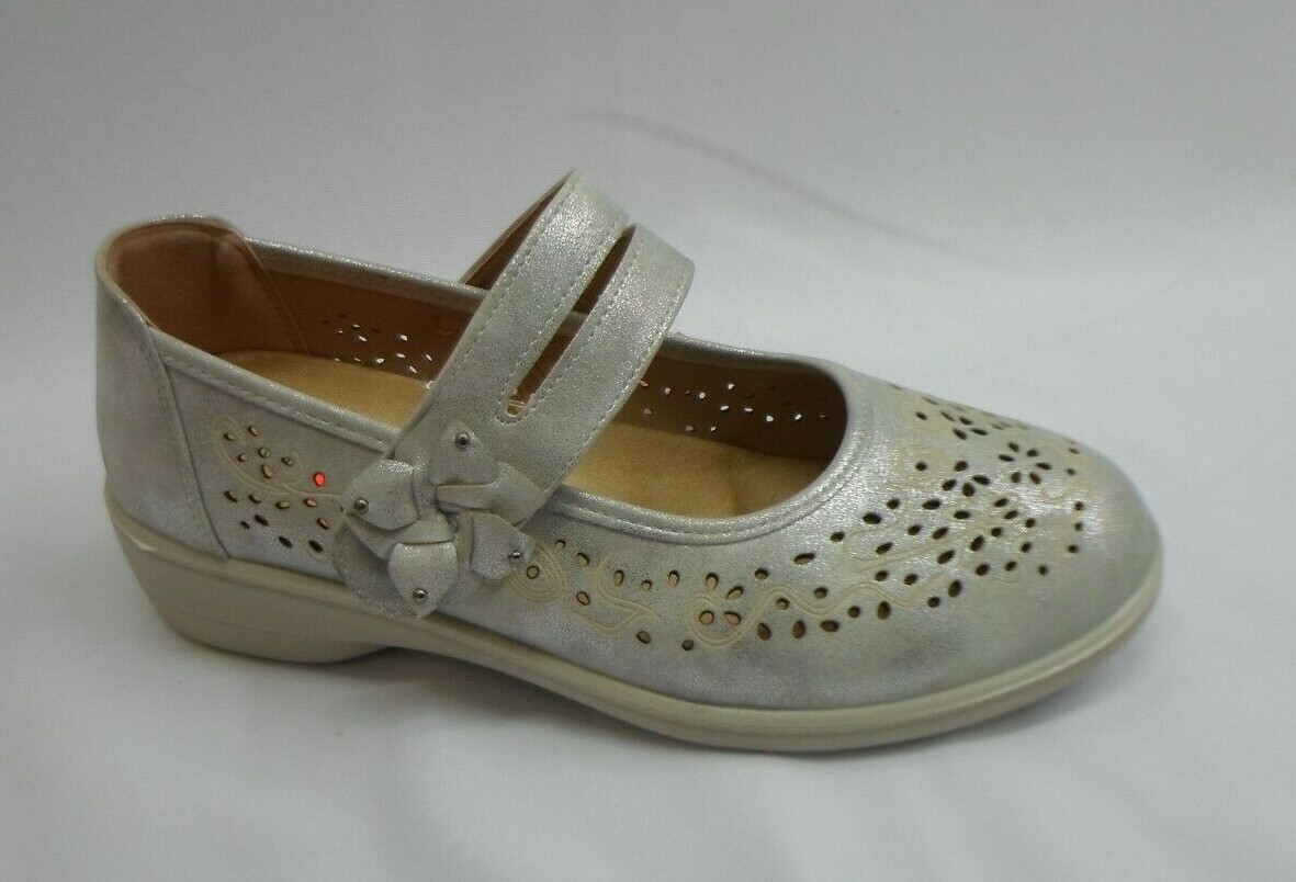 dr lightfoot ladies leather casual comfort mary jane flat shoes sandals