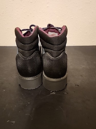 Vintage Red Wing Hiking Boots Blue Purple Black Steel Toe Women's Sz 8 B Retro - Picture 4 of 9