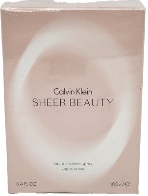 Calvin Klein Sheer Beauty For Women Eau de Toilette Spray 3.4 fl oz