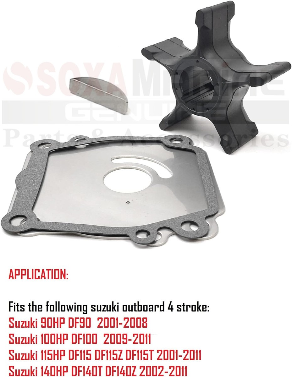 Water Pump Impeller Kit For Johnson/Evinrude 90-115-140HP 4-Stroke Outboards - Part #5033541
