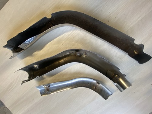 Kawasaki VN900 exhaust heat shield chrome “damaged” - Picture 2 of 8