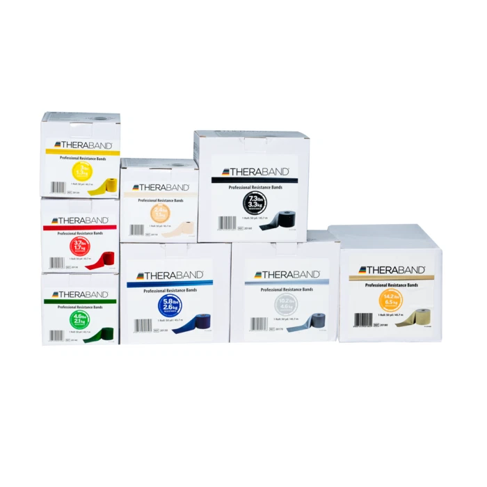 Theraband Professional Latex Resistance Bands, 50 Yard Roll
Opens in a new window or tab