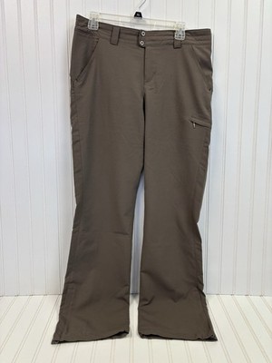 Columbia Titanium Women's Pants Size 8 Olive Green Polyester Outdoor Casual