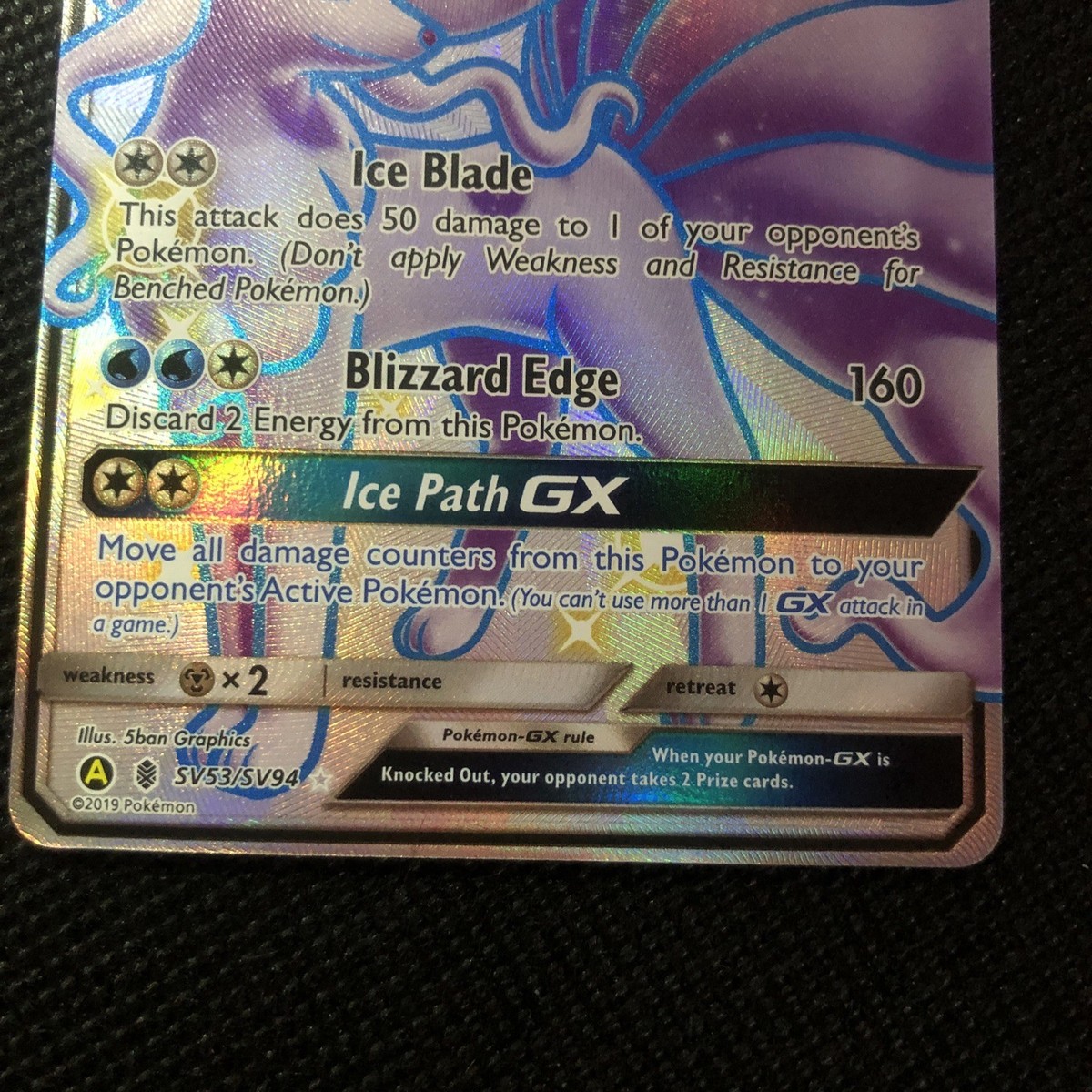 Alolan Ninetales GX - SV53/SV94 - Shiny Ultra Rare Mint | eBay
