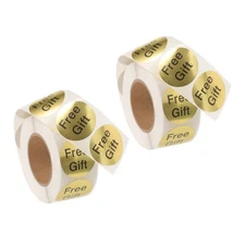 1000 Pcs Free Gift Stickers Customer Appreciation Labels Package Seal