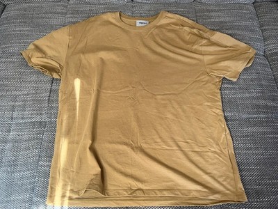 Fear Of God  Essentials Oversized Logo Print T-Shirt - Mustard - XXL - NEU!