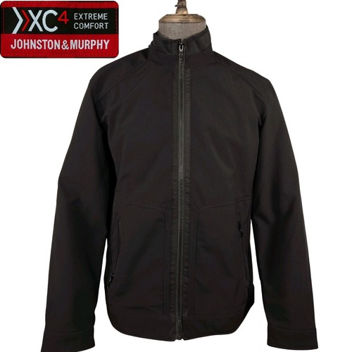 Johnston Murphy XC4 Jacke Herren Medium Schwarz Full Zip Extrem Komfort - Bild 1 von 6