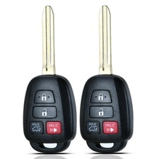 Key Fob Keyless Entry Fits for Toyota RAV4 Highlander Sequoia 2013 2014 2015 ...