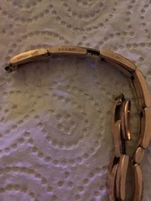 Vintage 9ct Gold Telescopic bracelet, 9.62g, Spring End, G.R.B & Co, London Made