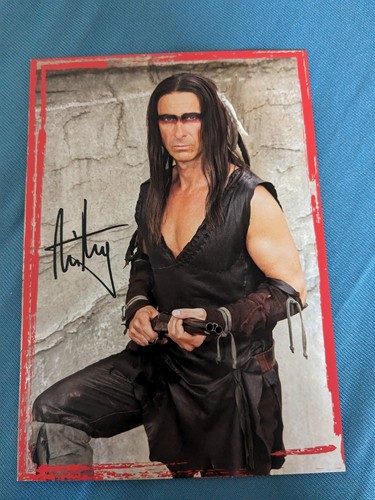 Autogramm. Winnetou. Karl May Spiele. Bad Segeberg. 2019. Nicolas König