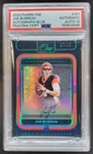 2020 Panini One Joe Burrow Blue /35 RC Auto PSA AUTH 10 Cincinnati Bengals RI