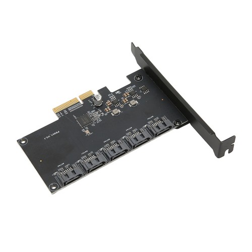 PCIE To 5 Expansion Cards 6Gbps Transfer Rate Plug And Play 5 Port SATA3 CB - Afbeelding 14 van 23