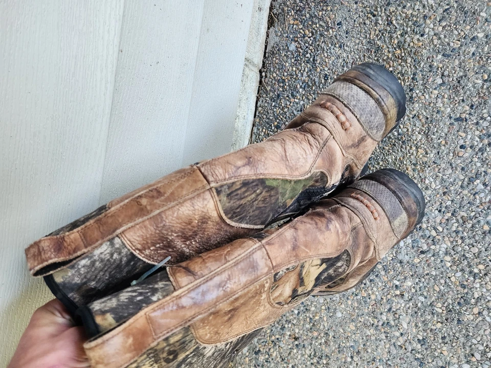 Red Wing Shoes Irish Setter Hunting Boots Mens 10.5 Knee High Rubber - Image 3 of 4