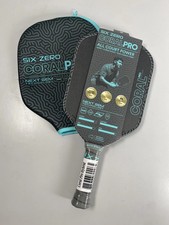 Six Zero Coral Pro 6.0 Next Gem Hybrid 16mm Pickleball Paddle Electric Blue