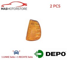 BLINKER BLINKLICHT BLINKLEUCHTE DEPO 440-1605LBWE-Y 2PCS I FÜR MERCEDES-BENZ