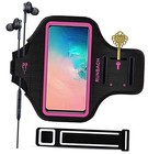 Brassard pour Samsung Galaxy S25/S24/S23/S22/S21/S20/S10/S9/S8 jusqu'à Rose