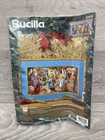 New ListingBucilla Cross Stitch Kit Nativity 83323 Vintage 1995