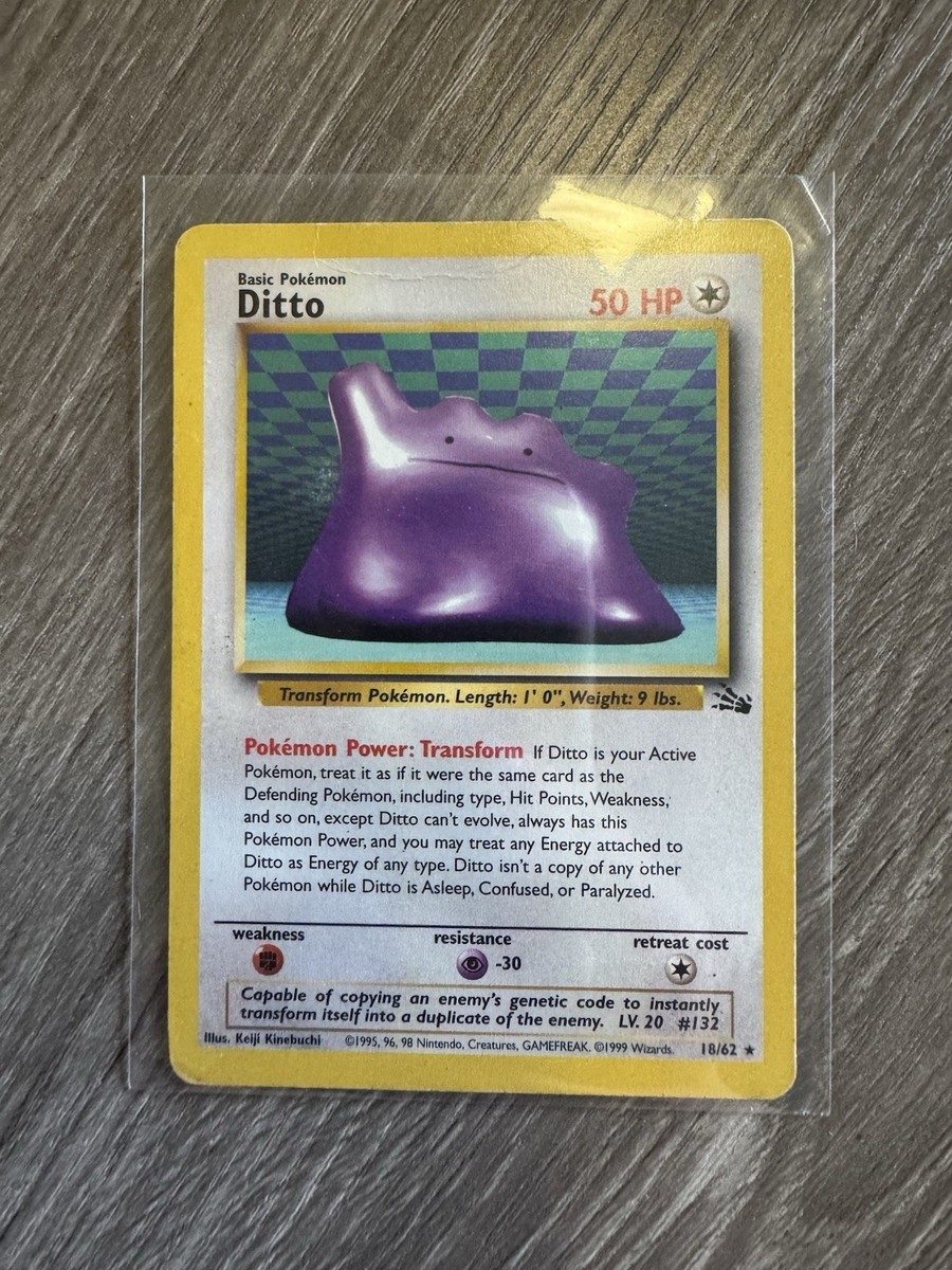 Ditto Pokémon Card | eBay