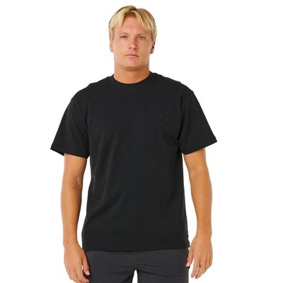 Rip Curl Search Embroidery Tee T-Shirt - Black