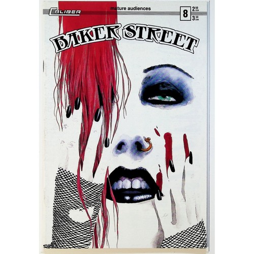 Baker Street Comic Lot Caliber Press 1989–1991 | Issues 1–3, 5–10 + Graffiti HTF - Picture 17 of 21